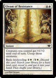(image for) Gleam of Resistance (Foil)