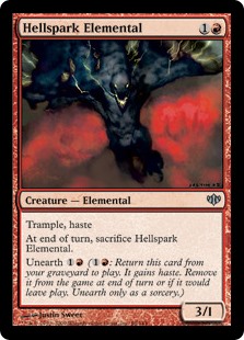 (image for) Hellspark Elemental (Foil)