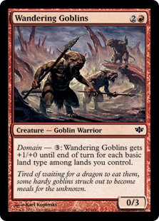 (image for) Wandering Goblins (Foil)