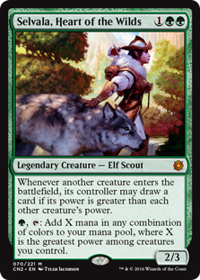 (image for) Selvala, Heart of the Wilds