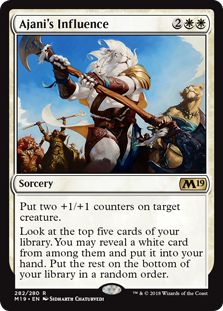 (image for) Ajani's Influence