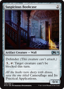 (image for) Suspicious Bookcase