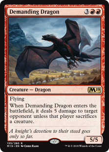 (image for) Demanding Dragon (Foil)