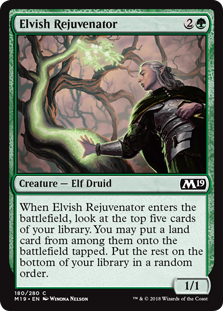 (image for) Elvish Rejuvenator (Foil)