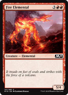 (image for) Fire Elemental (Foil)