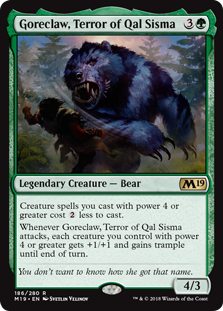 (image for) Goreclaw, Terror of Qal Sisma (Foil)
