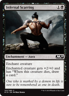 (image for) Infernal Scarring (Foil)