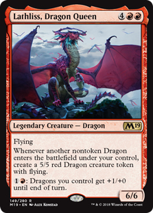 (image for) Lathliss, Dragon Queen (Foil)