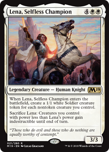 (image for) Lena, Selfless Champion (Foil)