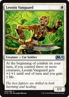 (image for) Leonin Vanguard (Foil)