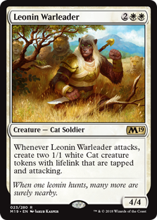 (image for) Leonin Warleader (Foil)