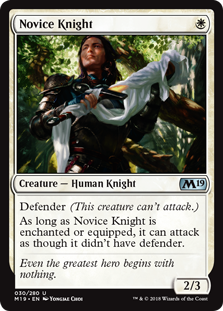 (image for) Novice Knight (Foil)