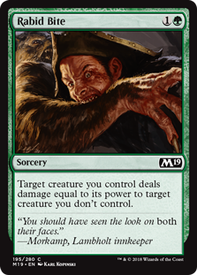 (image for) Rabid Bite (Foil)