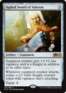 (image for) Sigiled Sword of Valeron (Foil)