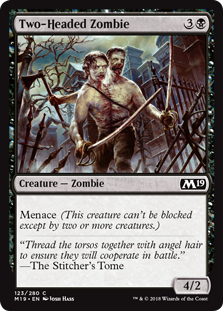 (image for) Two-Headed Zombie (Foil)