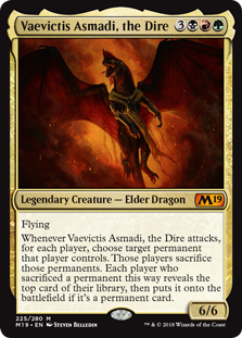 (image for) Vaevictis Asmadi, the Dire (Foil)