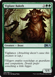 (image for) Vigilant Baloth (Foil)
