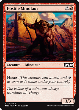 (image for) Hostile Minotaur