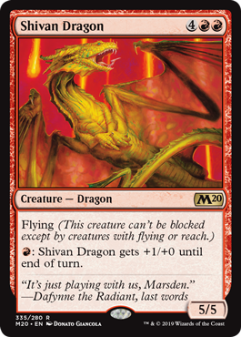 (image for) Shivan Dragon
