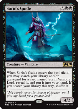 (image for) Sorin's Guide