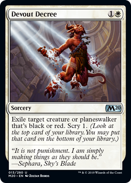 (image for) Devout Decree (Foil)
