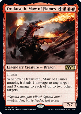 (image for) Drakuseth, Maw of Flames (Foil)