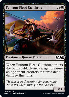 (image for) Fathom Fleet Cutthroat (Foil)