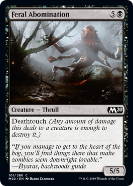 (image for) Feral Abomination (Foil)