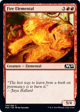 (image for) Fire Elemental (Foil)