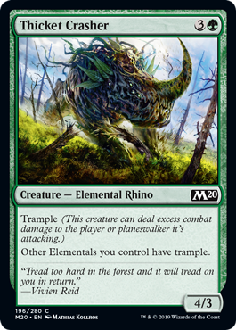 (image for) Thicket Crasher (Foil)