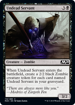 (image for) Undead Servant (Foil)