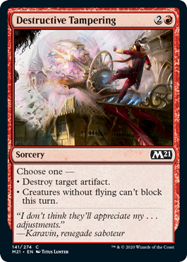 (image for) Destructive Tampering