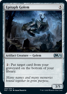 (image for) Epitaph Golem