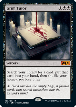 (image for) Grim Tutor