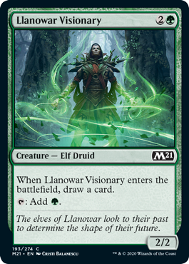 (image for) Llanowar Visionary