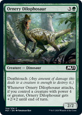 (image for) Ornery Dilophosaur
