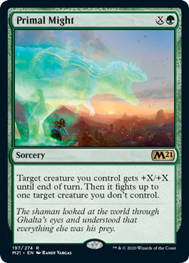 (image for) Primal Might (Foil)