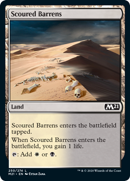 (image for) Scoured Barrens (Foil)