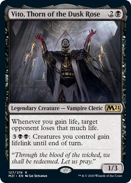 (image for) Vito, Thorn of the Dusk Rose (Foil)