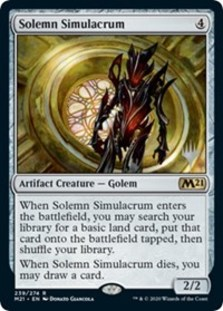 (image for) Solemn Simulacrum (Foil)