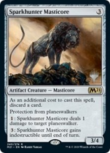 (image for) Sparkhunter Masticore (Foil)