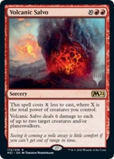 (image for) Volcanic Salvo (Foil)
