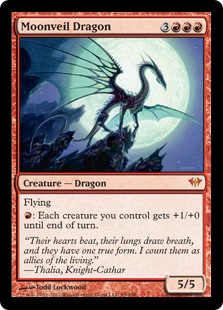 (image for) Moonveil Dragon (Foil)