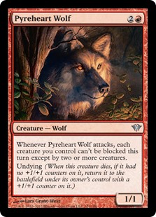 (image for) Pyreheart Wolf (Foil)