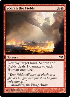 (image for) Scorch the Fields (Foil)