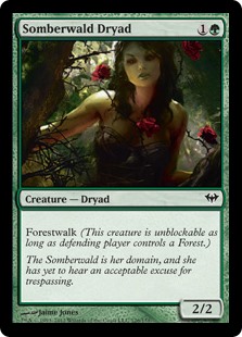 (image for) Somberwald Dryad (Foil)