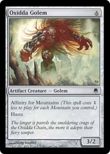 (image for) Oxidda Golem (Foil)