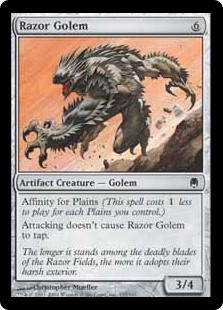 (image for) Razor Golem (Foil)