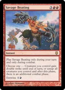 (image for) Savage Beating (Foil)