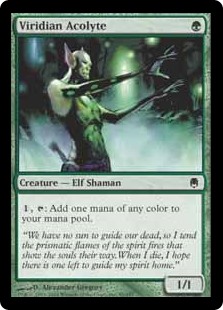 (image for) Viridian Acolyte (Foil)